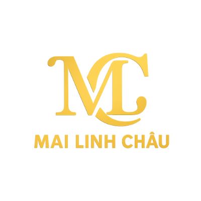Logo Vàng Bạc Mai Linh Châu